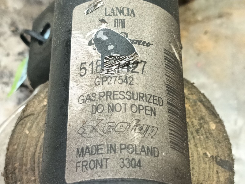 Recambio de amortiguador delantero izquierdo para fiat 500 (312_) 1.2 (312axa1a) referencia OEM IAM 51871427 GP27542 