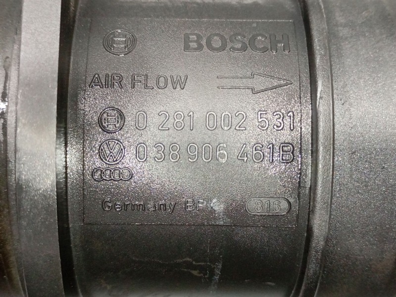 Recambio de caudalimetro para volkswagen polo iv (9n_, 9a_) 1.4 tdi referencia OEM IAM   