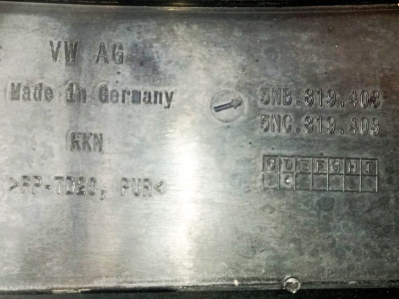 Recambio de torpedo para volkswagen tiguan (ad1, ax1) 1.4 tsi referencia OEM IAM   