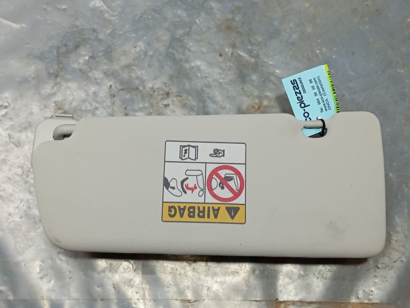 Recambio de parasol derecho para dacia sandero iii 1.0 tce 90 referencia OEM IAM   