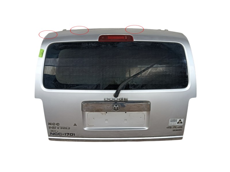 Recambio de porton trasero para dodge nitro 2.8 crd 4wd referencia OEM IAM  892ABV1A 