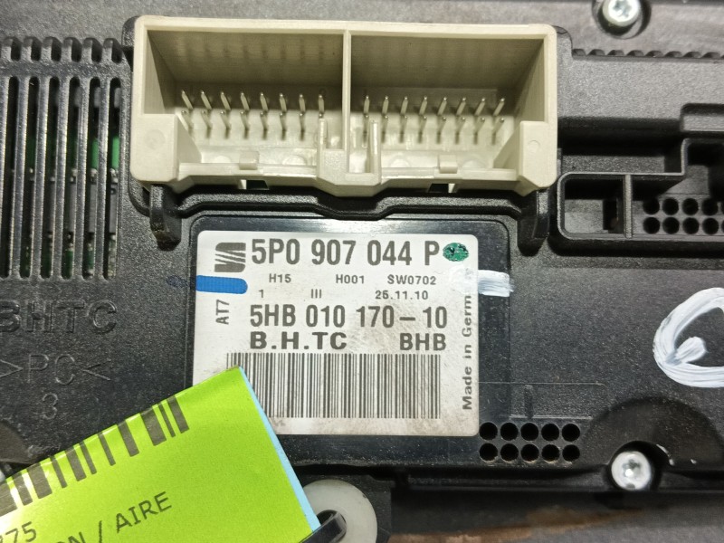 Recambio de mando calefaccion / aire acondicionado para seat altea (5p1) 1.6 tdi referencia OEM IAM   