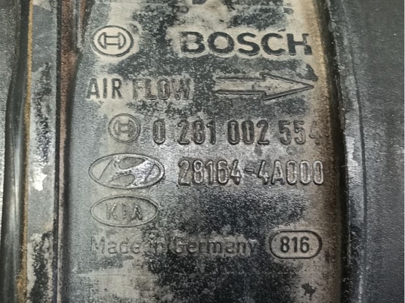 Recambio de caudalimetro para kia sorento i (jc) 2.5 crdi referencia OEM IAM   