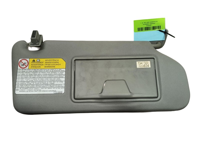 Recambio de parasol derecho para mitsubishi asx (ga_w_) 1.8 di-d (ga6w) referencia OEM IAM   