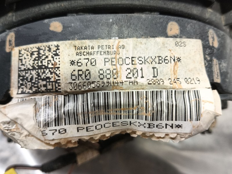 Recambio de airbag delantero izquierdo para volkswagen polo v (6r1, 6c1) 1.4 (6r1) referencia OEM IAM  6R0880201D 