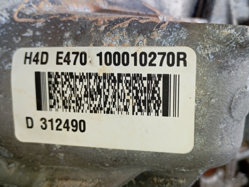 Recambio de motor completo para dacia sandero iii 1.0 tce 90 referencia OEM IAM H4D470  