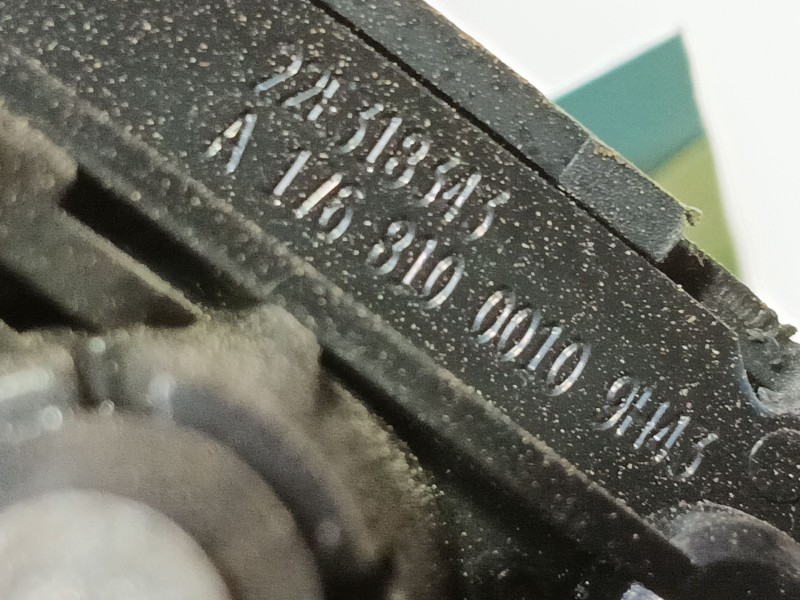 Recambio de parasol izquierdo para mercedes-benz cla coupé (c117) cla 220 cdi / d (117.303) referencia OEM IAM 17681011009H43  