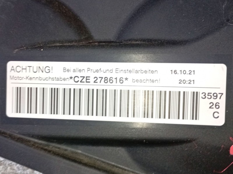 Recambio de motor completo para audi q3 (8ub, 8ug) 1.4 tsi referencia OEM IAM   