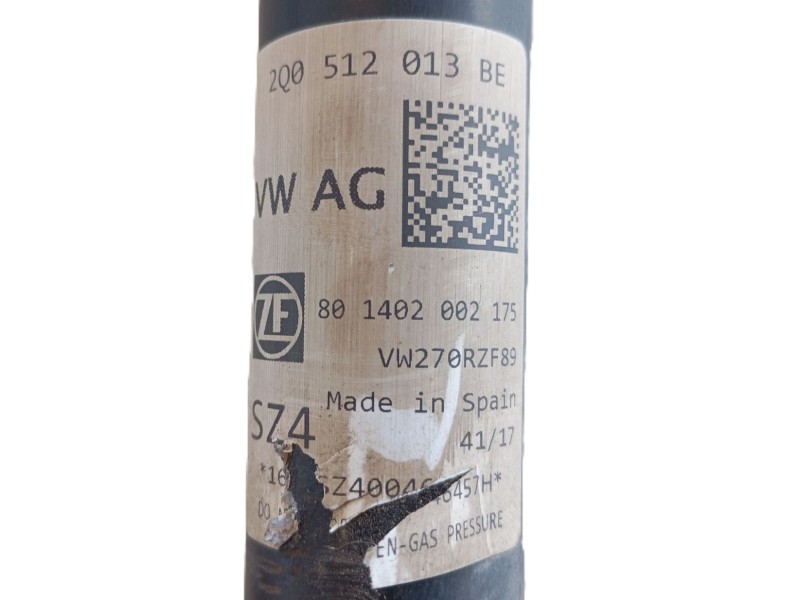 Recambio de amortiguador trasero izquierdo para volkswagen polo vi (aw1, bz1, ae1) 1.0 referencia OEM IAM 2Q0513049AN  