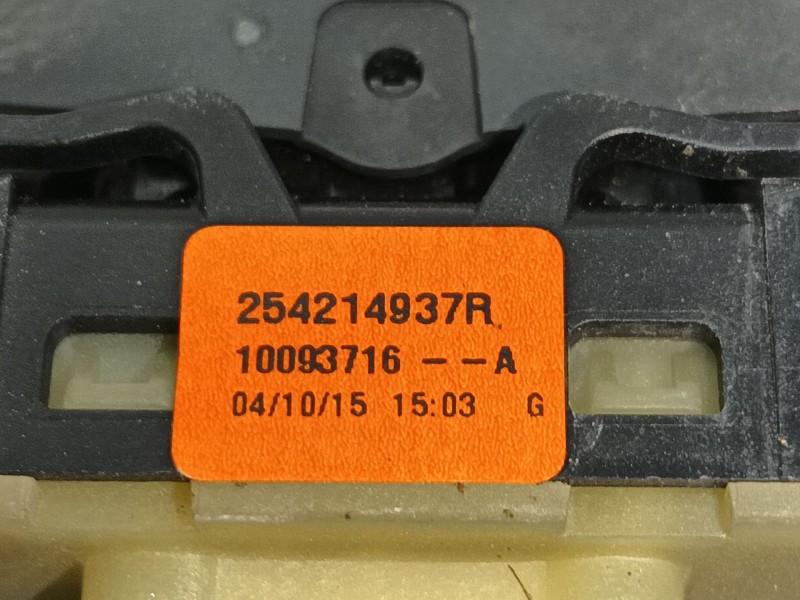 Recambio de mando elevalunas delantero derecho para dacia sandero ii 1.2 referencia OEM IAM  254214937R 