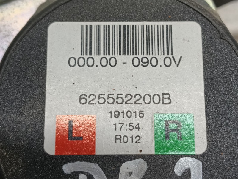 Recambio de cinturon seguridad trasero derecho para dacia sandero ii 1.2 referencia OEM IAM   