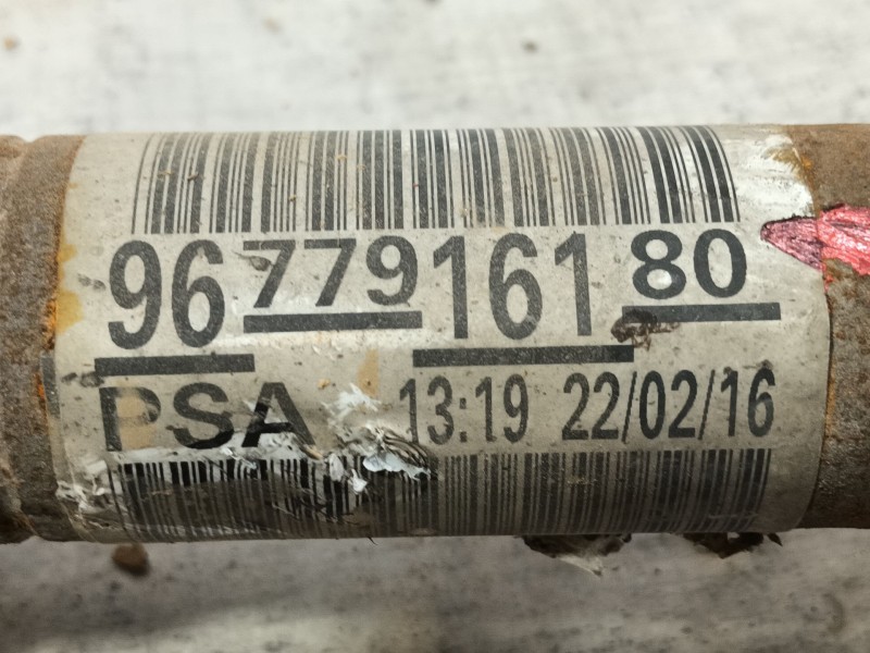 Recambio de transmision delantera derecha para citroën c4 grand picasso ii (da_, de_) 1.6 bluehdi 120 referencia OEM IAM  967791