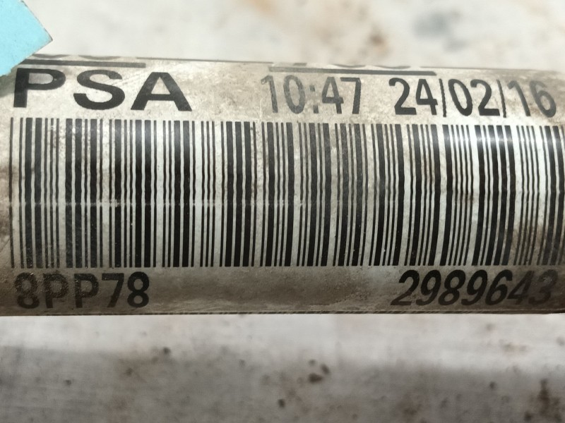 Recambio de transmision delantera izquierda para citroën c4 grand picasso ii (da_, de_) 1.6 bluehdi 120 referencia OEM IAM  9811