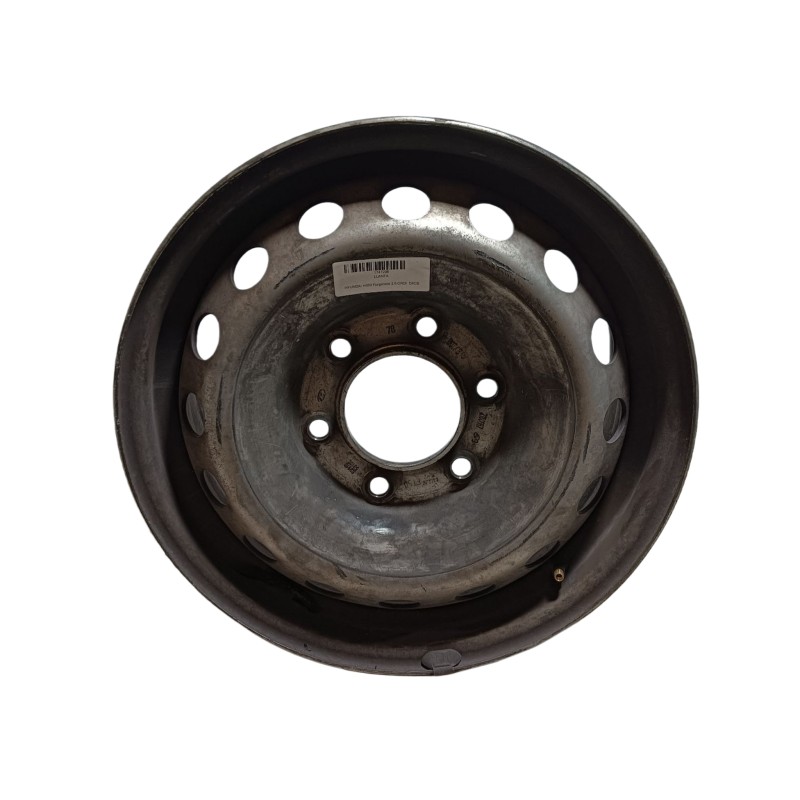 Recambio de llanta para hyundai h350 furgoneta 2.5 crdi referencia OEM IAM 5291059100 ET50 6 1/2Jx16H2