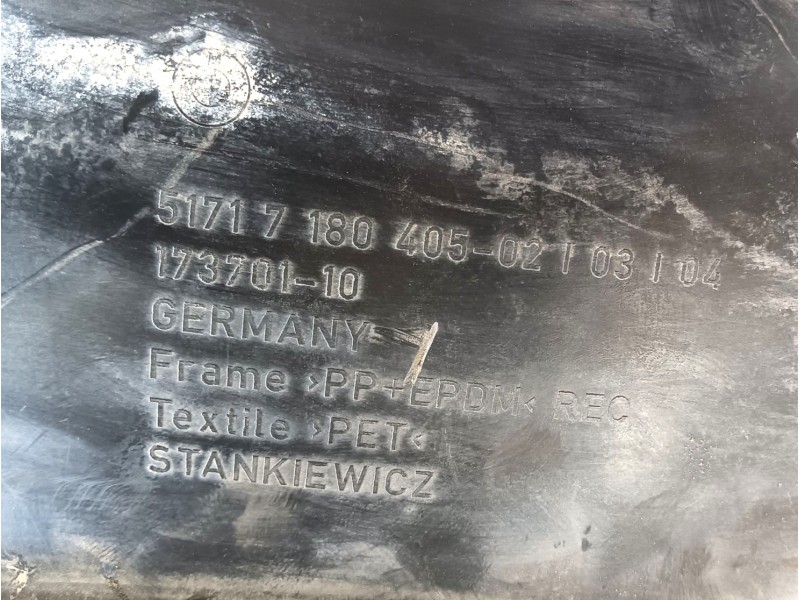 Recambio de paso de rueda trasero izquierdo para bmw 5 (e60) 520 d referencia OEM IAM   