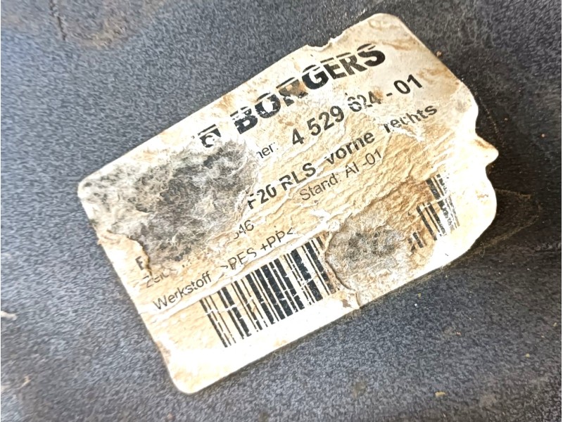 Recambio de paso de rueda delantero derecho para bmw 1 (f20) 116 d referencia OEM IAM 51717241846 452962401 