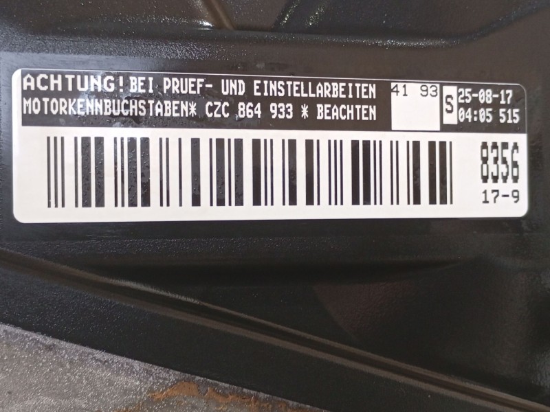 Recambio de motor completo para seat leon (5f1) 1.4 tsi referencia OEM IAM   