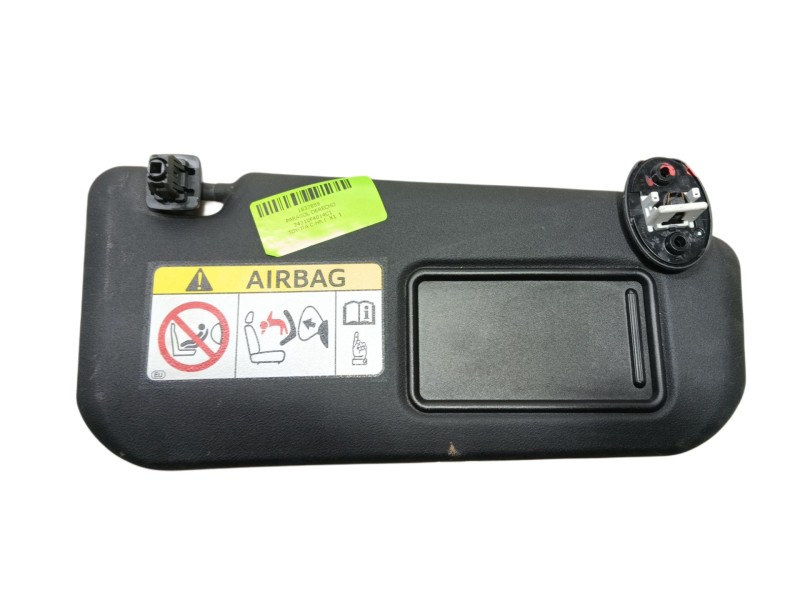 Recambio de parasol derecho para toyota c-hr (_x1_) 1.8 hybrid (zyx10_, zyx11_) referencia OEM IAM 74310F4014C1  