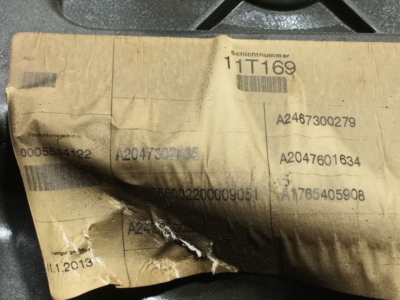 Recambio de elevalunas trasero derecho para mercedes-benz clase b sports tourer (w246, w242) b 180 cdi (246.200) referencia OEM 