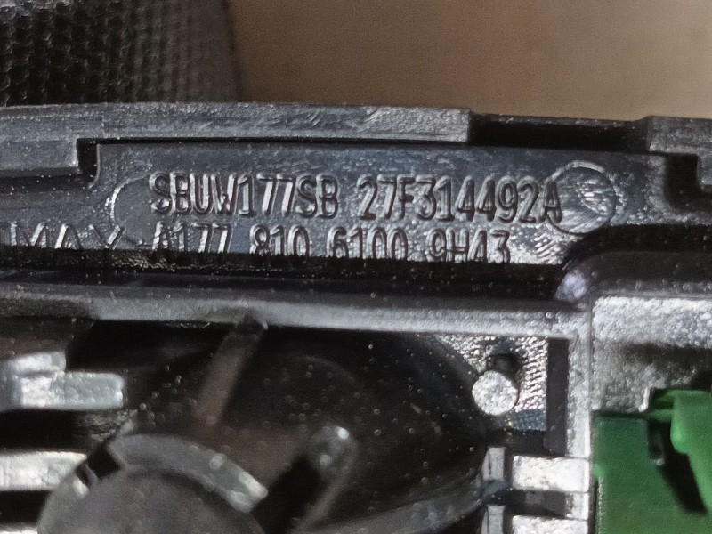 Recambio de parasol izquierdo para mercedes-benz eqa (h243) eqa 250+ (243.702) referencia OEM IAM 17781061009H43  