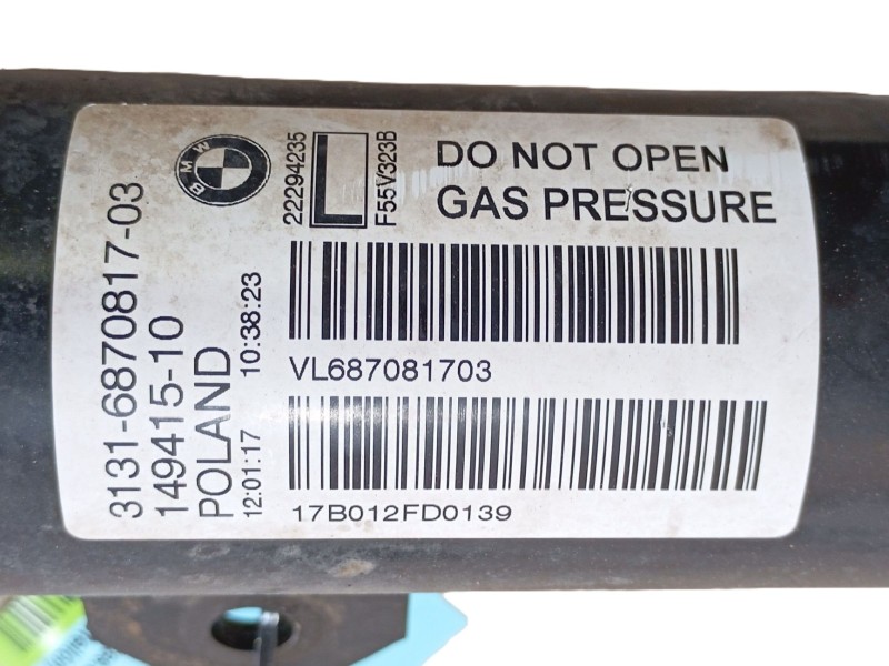 Recambio de amortiguador delantero izquierdo para mini mini (f55) cooper d referencia OEM IAM 31316852411  