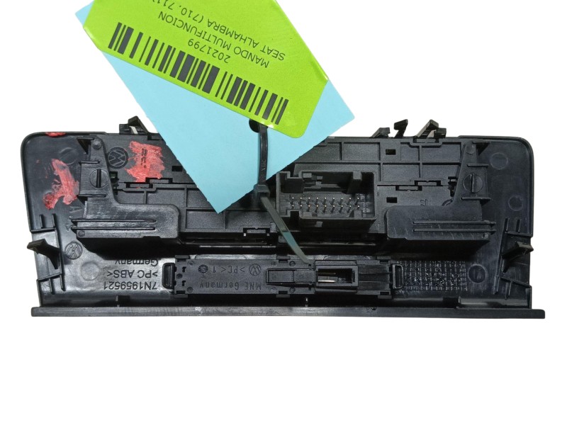 Recambio de mando multifuncion para seat alhambra (710, 711) 2.0 tdi referencia OEM IAM  7N0927137E 