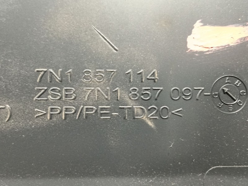 Recambio de guantera para seat alhambra (710, 711) 2.0 tdi referencia OEM IAM   