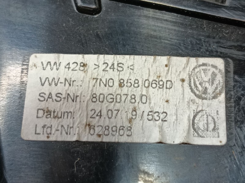 Recambio de rejilla aireadora para seat alhambra (710, 711) 2.0 tdi referencia OEM IAM   