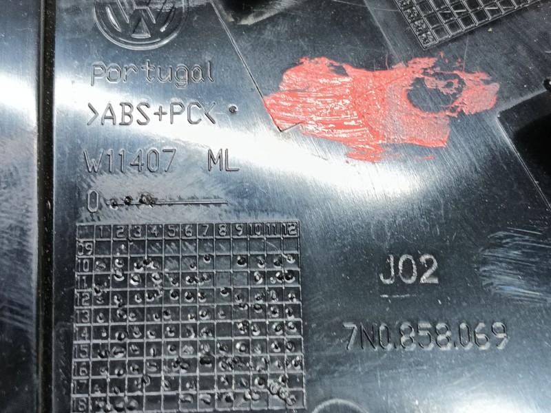 Recambio de rejilla aireadora para seat alhambra (710, 711) 2.0 tdi referencia OEM IAM   