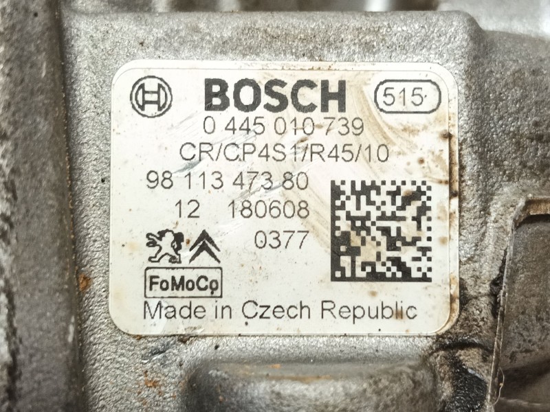 Recambio de bomba inyeccion para citroën c3 aircross ii (2r_, 2c_) 1.6 bluehdi 120 (2cbhzh) referencia OEM IAM   