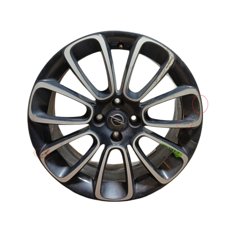 Recambio de llanta para opel adam (m13) 1.4 referencia OEM IAM 13369309 17x7J 1002707