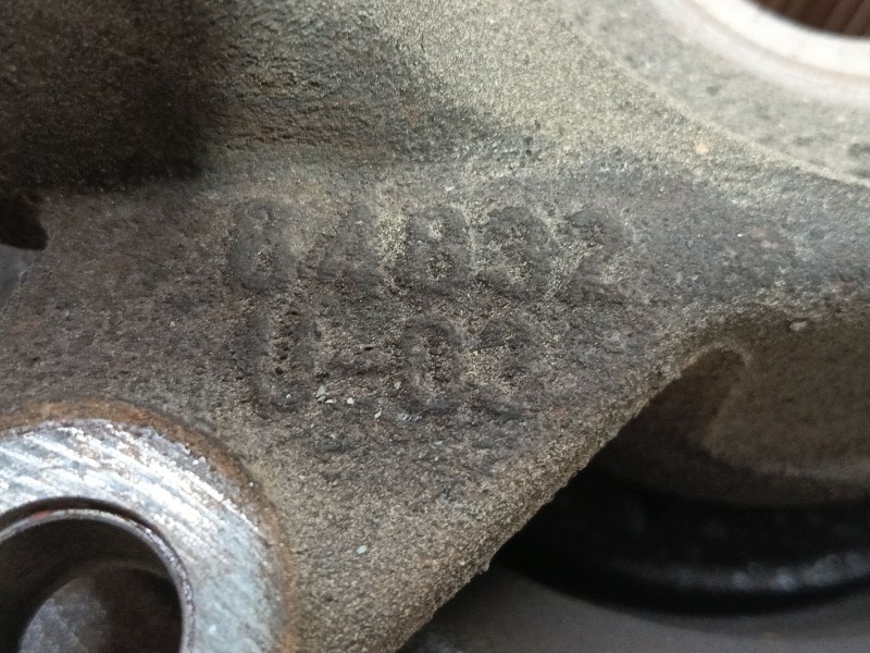 Recambio de mangueta delantera derecha para fiat scudo furgoneta (270_, 272_) 1.6 d multijet referencia OEM IAM  07F26R 