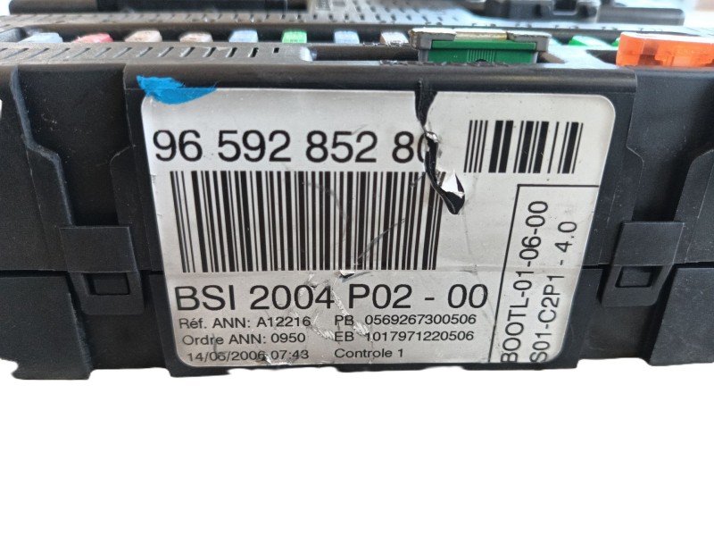 Recambio de bsi para peugeot 807 (eb_) 2.0 hdi referencia OEM IAM   