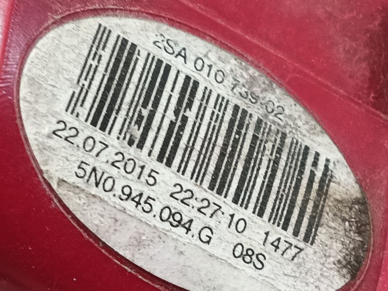 Recambio de piloto trasero derecho interior para volkswagen tiguan (5n_) 2.0 tdi referencia OEM IAM 5N0945094H 2SA01073902 