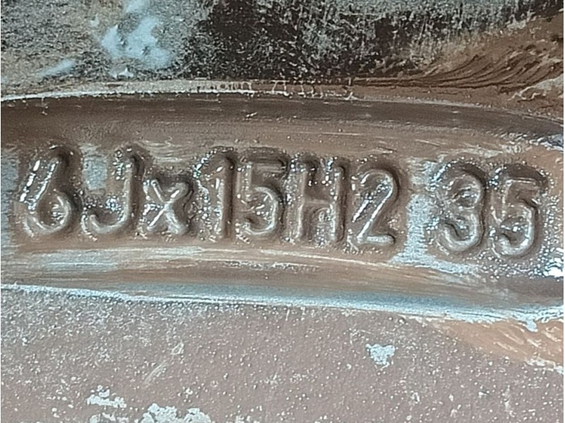 Recambio de llanta para fiat 500 (312_) 1.2 (312axa1a) referencia OEM IAM 51940828 ET35 6Jx15