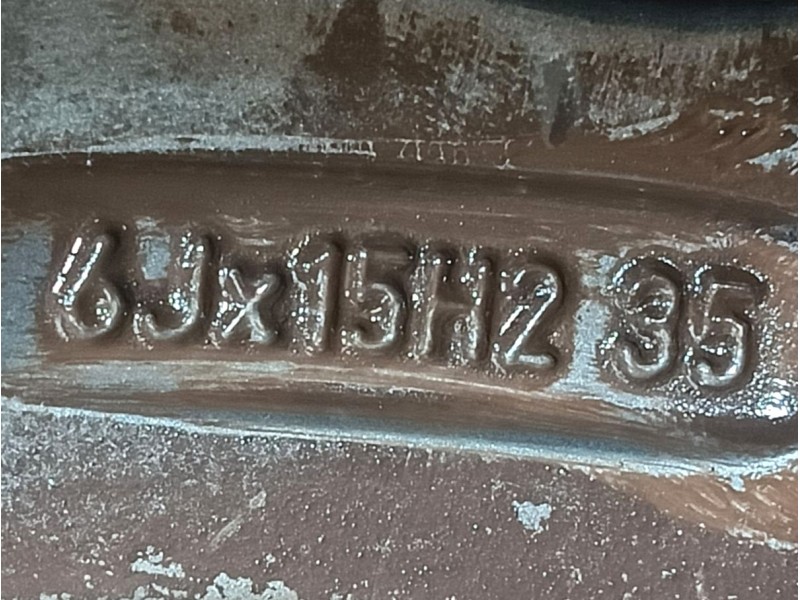 Recambio de llanta para fiat 500 (312_) 1.2 (312axa1a) referencia OEM IAM 51940828 ET35 6Jx15