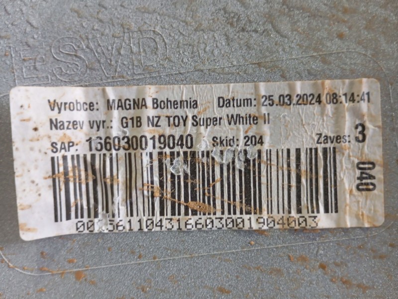 Recambio de paragolpes trasero para toyota yaris (_p21_, _pa1_, _ph1_) 1.5 (mxpa11) referencia OEM IAM   