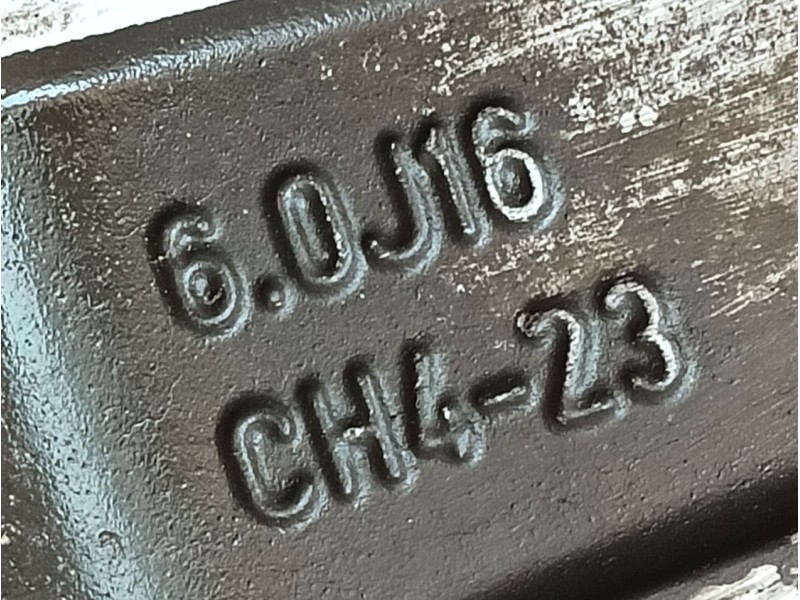 Recambio de llanta para peugeot 208 i (ca_, cc_) 1.6 bluehdi 100 referencia OEM IAM 98081375VX ET23 6.0J16