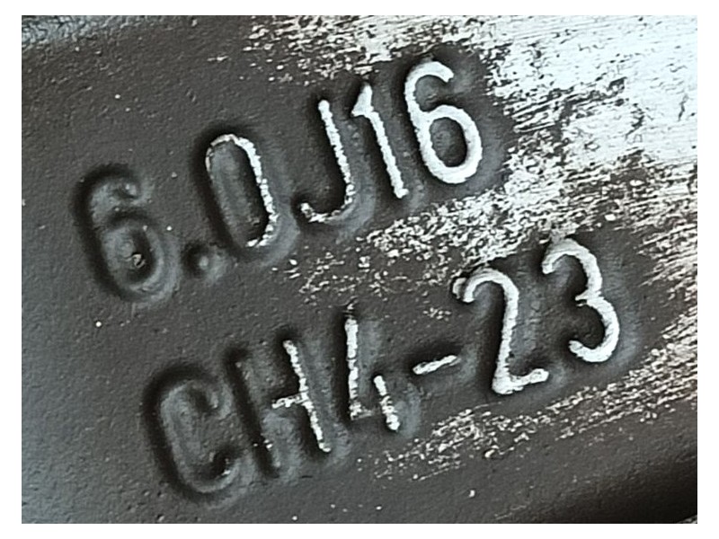 Recambio de llanta para peugeot 208 i (ca_, cc_) 1.6 bluehdi 100 referencia OEM IAM 98081375VX ET23 6.0J16