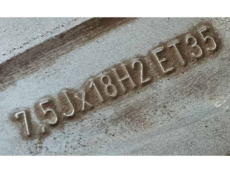 Recambio de llanta para seat alhambra (710, 711) 2.0 tdi referencia OEM IAM 7N0601025F ET35 7.5Jx18