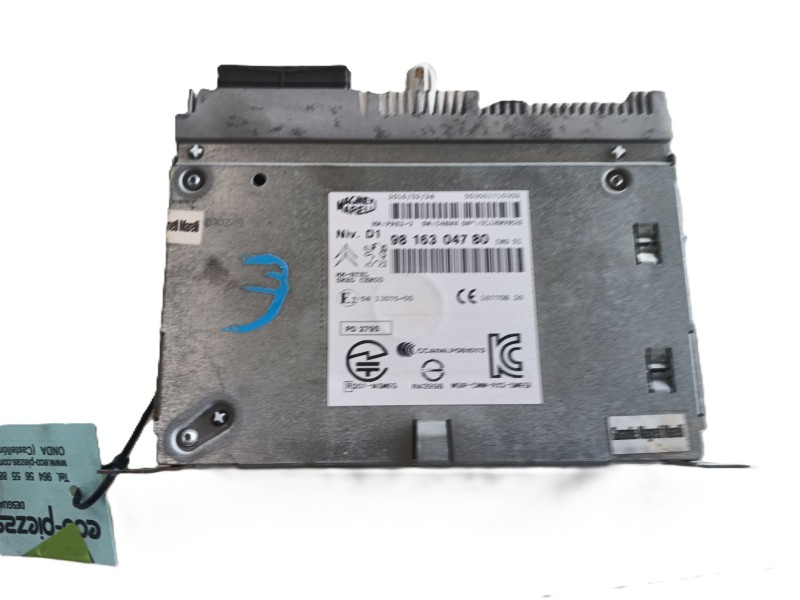 Recambio de sistema audio / radio cd para citroën c4 grand picasso ii (da_, de_) 1.6 bluehdi 120 referencia OEM IAM   