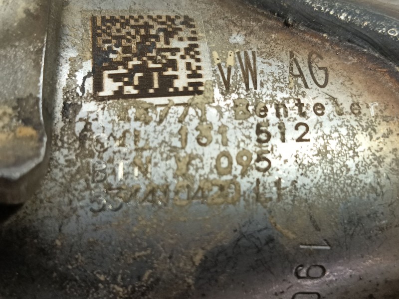 Recambio de enfriador egr para audi q3 (8ub, 8ug) 2.0 tdi quattro referencia OEM IAM   