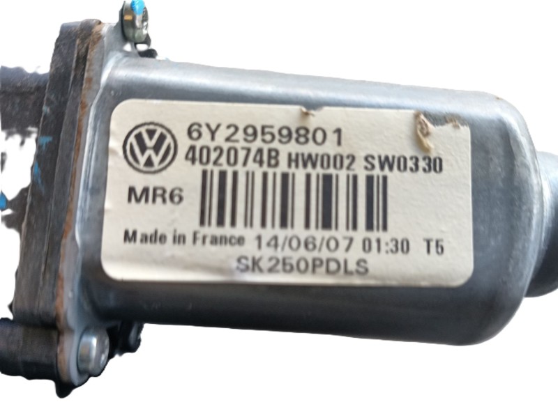 Recambio de elevalunas delantero derecho para skoda fabia ii (542) 1.2 referencia OEM IAM   