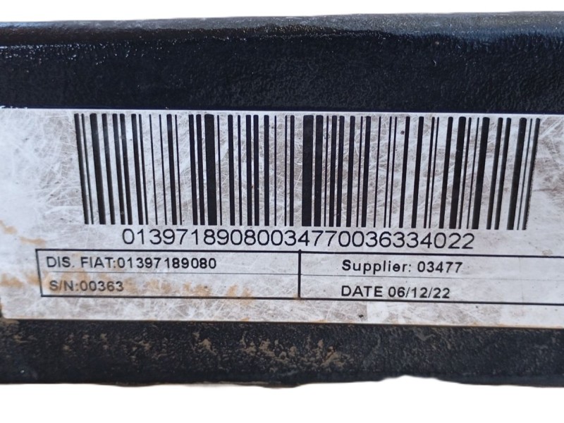 Recambio de ballesta trasera para citroën jumper ii furgoneta 2.2 bluehdi 120 referencia OEM IAM   