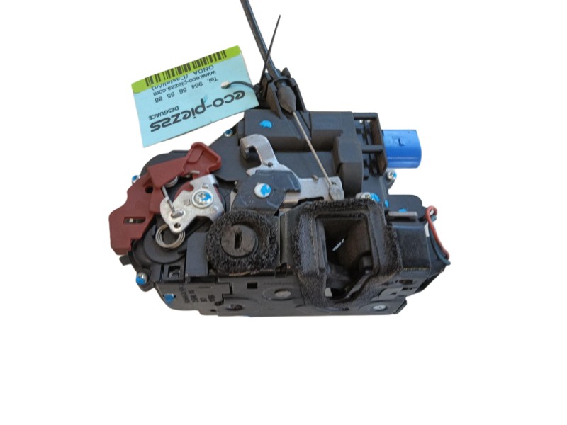 Recambio de cerradura puerta trasera izquierda para skoda fabia ii (542) 1.2 referencia OEM IAM   