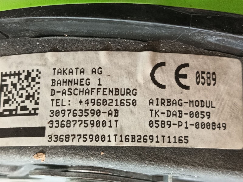 Recambio de airbag delantero izquierdo para bmw 5 (e39) 530 d referencia OEM IAM   