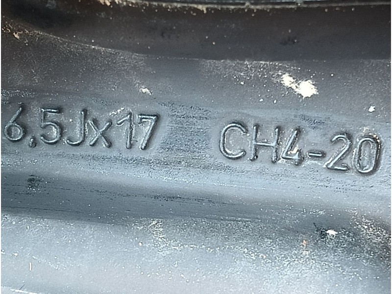 Recambio de llanta para citroën c3 iii (sx) 1.5 bluehdi 100 (sxyhyp, sxyhtu) referencia OEM IAM 17PULGADAS ET20 6.5Jx17