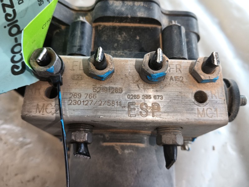 Recambio de abs para citroën jumper ii furgoneta 2.2 bluehdi 120 referencia OEM IAM   