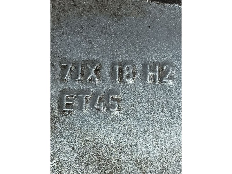 Recambio de llanta para seat ateca (kh7, khp) 2.0 tdi referencia OEM IAM 18 PULGADAS ET45 7Jx18