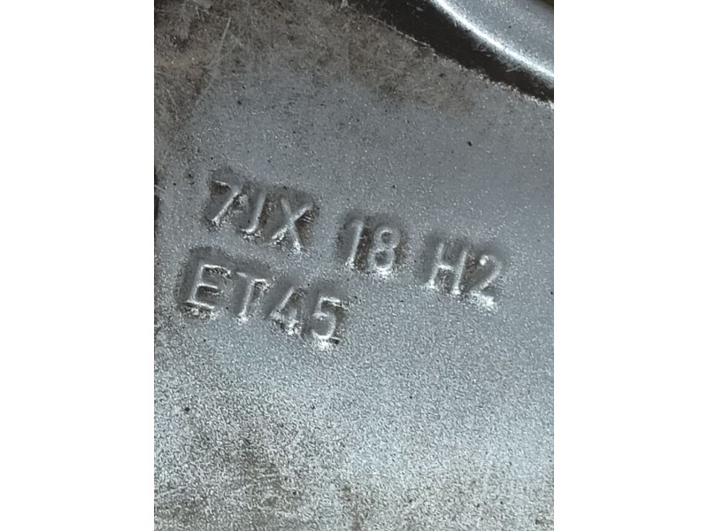 Recambio de llanta para seat ateca (kh7, khp) 2.0 tdi referencia OEM IAM 18 PULGADAS ET45 7Jx18